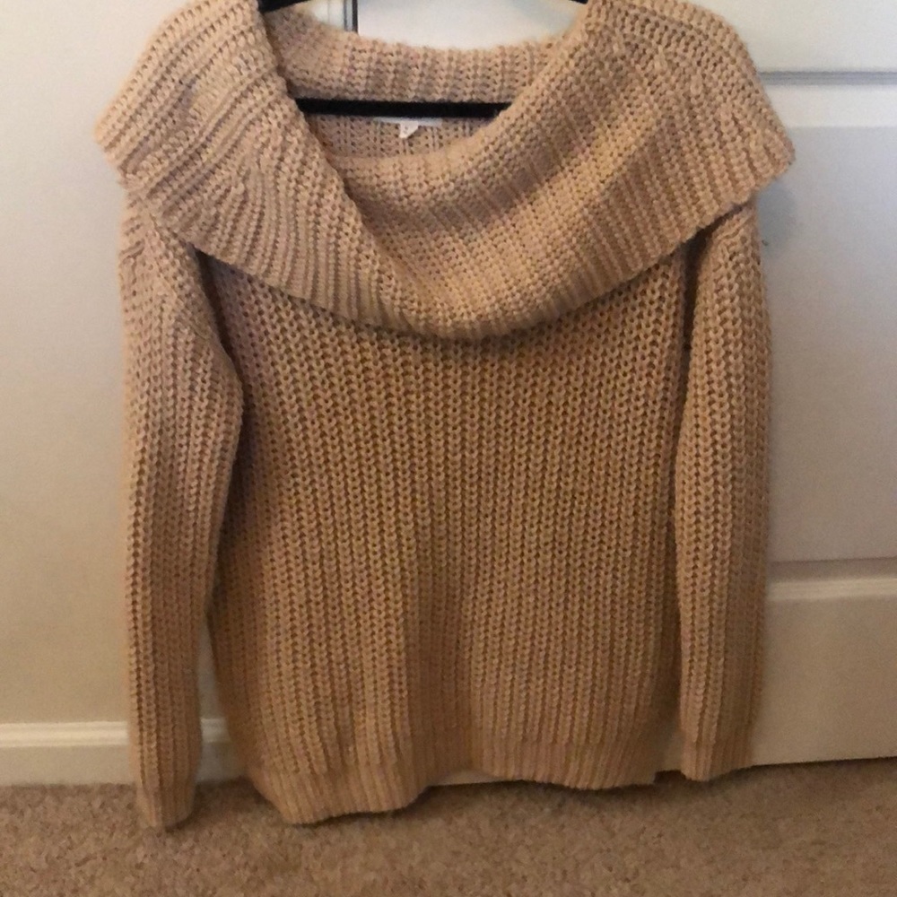 Cozy knitted sweater
